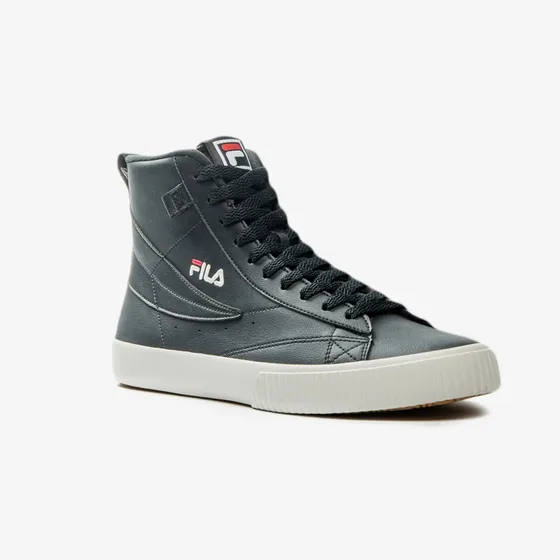 Bota De Mujer Fila F Gennaio - Negro/blanco/rojo