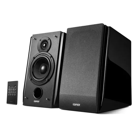 Bocina Edifier 2.0 R1850DB portátil con bluetooth black | Cuotas sin interés