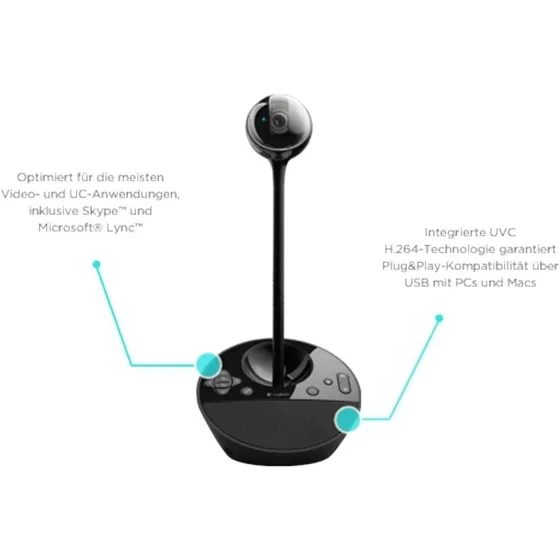 Cámara Logitech Bcc950 1080p Hd Video Conferencia Zoom Etc