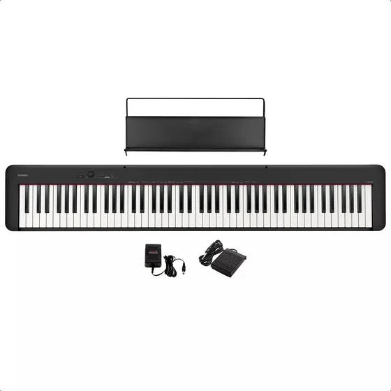 Suporte para pedais de piano digital Casio CDP-S90 Heavy Duty 88 teclas