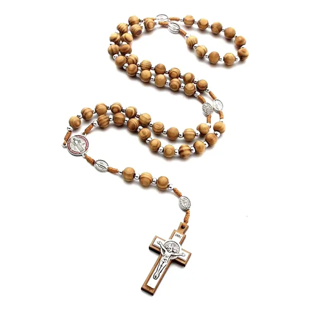 Rosario Madera Para Oración 