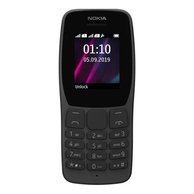 Nokia 110 (2019) Dual SIM 4 MB negro 4 MB RAM