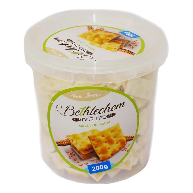  Pão Azimo 3 Potes 200g Cada