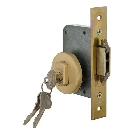 Cerradura Corredera Scanavini 1090 con 2 cilindros