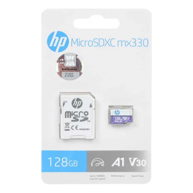 Micro Sdxc Hp Mx330 V30 A10 128gb Purple