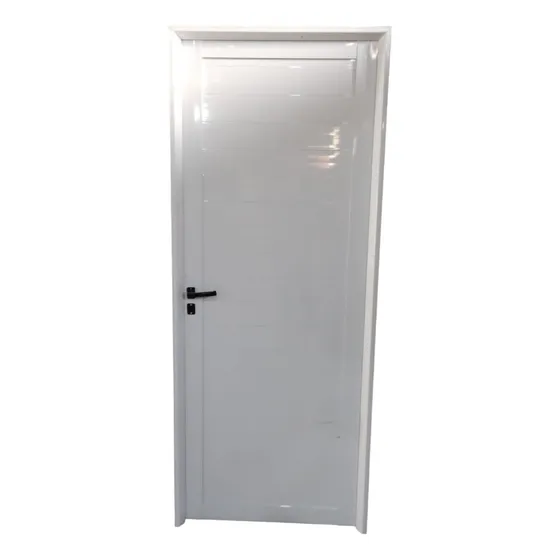 Puerta Aluminio Blanco Ciega 70x200 C/cerradura