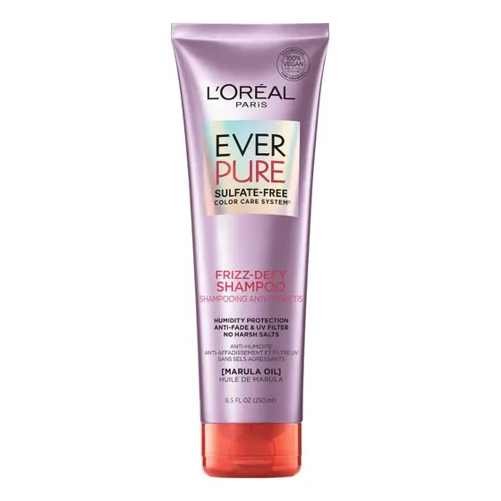 Shampoo Loréal Paris Ever Pure Frizz-defy Sin Sulfatos 250ml