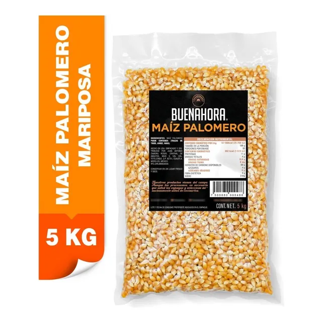 Maíz Palomero Mariposa butterflies Calidad Premium 5kg