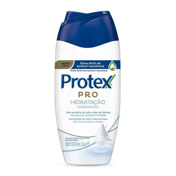 Sabonete Líquido Antibacteriano Protex Pro Hidratação 230ml