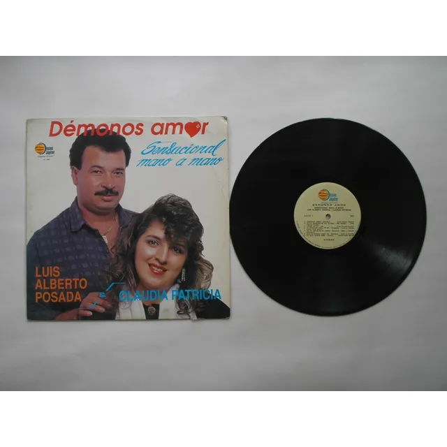 Lp Vinilo Luis Alberto Posada Claudia P Demonos Amor  1992