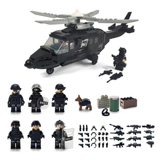 Juego De Bloques De Construcción Militares De La Policía Swa Juego De Bloques De Construcción Militares De La Policía Swa