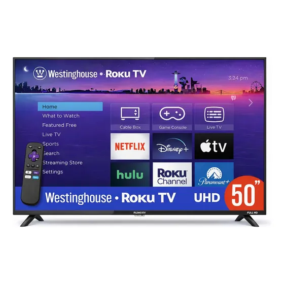 Westinghouse Pantalla Westinghouse 50 Pulgadas Smart Tv Roku Uhd