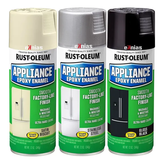 Pintura Epoxica  En Spray Rust-oleum Para Nevera, Lavadora