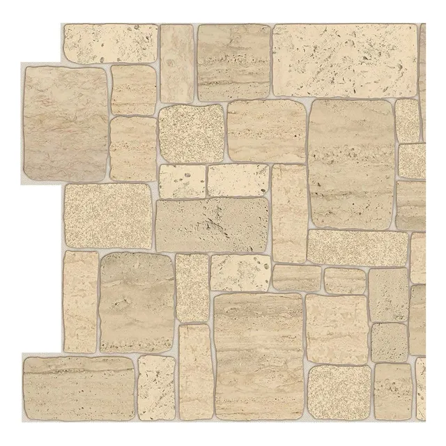 Dundee Deco Panel Pared 3d Pvc Piedra Caliza Sintetica Color