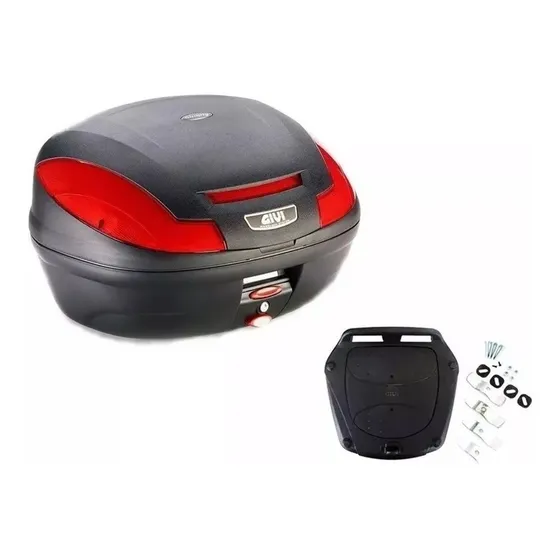 Baú Bauleto Monolock Moto Givi E470n E470nt 47 Litros 
