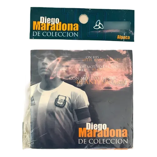 Moneda Medalla Diego Maradona 40 Aniversario Año 2000 Origin