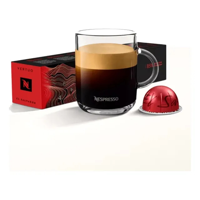 Nespresso Vertuo El Salvador, 10 Cápsulas