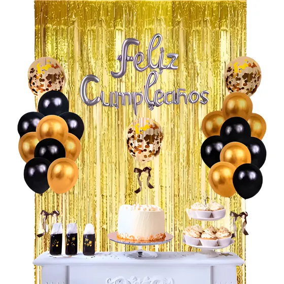 Set De Decoracion Feliz Cumpleaños Con Globos, Okidoki. | Cuotas sin interés