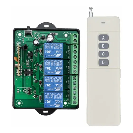 Dc 5 Wireless Cr Interruptor Canal Ft Largo Distancia