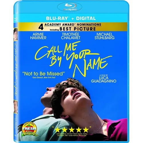 Blu-ray Call Me By Your Name / Llamame Por Tu Nombre