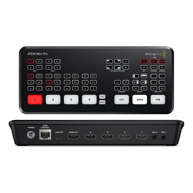 Conmutador Blackmagic Design Atem Mini Studio Pro