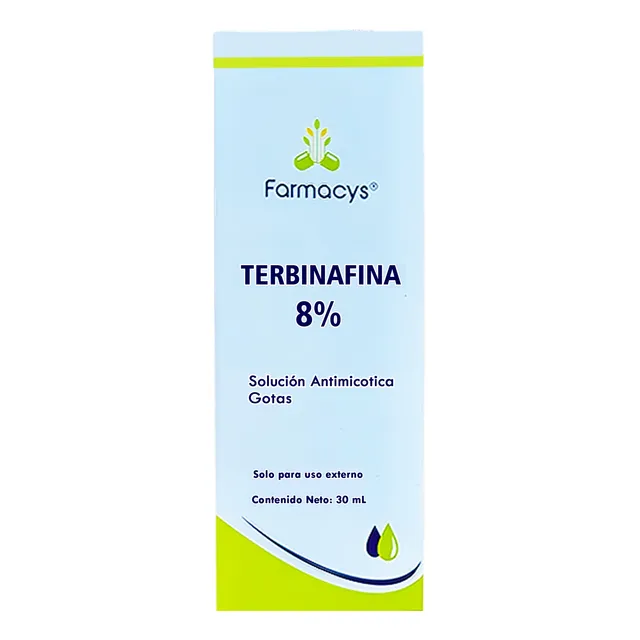 Terbinafina 8%, Para Los Hongos En Las Uñas De Pies Y Manos