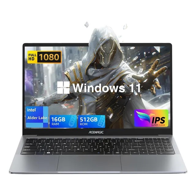 Laptop Games Intel N150 16gb Ram 512gb Ssd 15.6'' Fhd Win 11