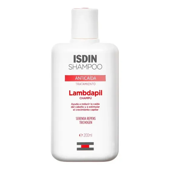 Shampoo Isdin Lambdapil Anticaída en botella de 200mL por 1 unidad | Cuotas sin interés