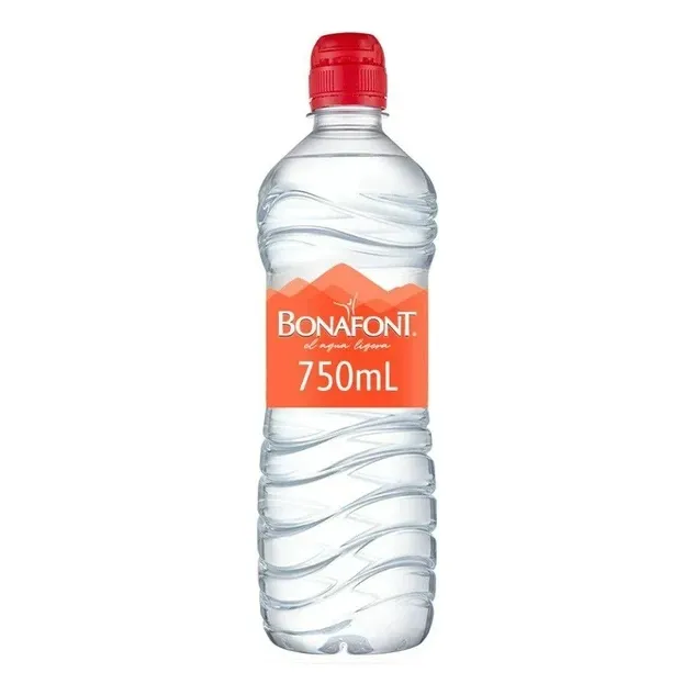 Paquete Con 6 Aguas Bonafont De 750ml C/u
