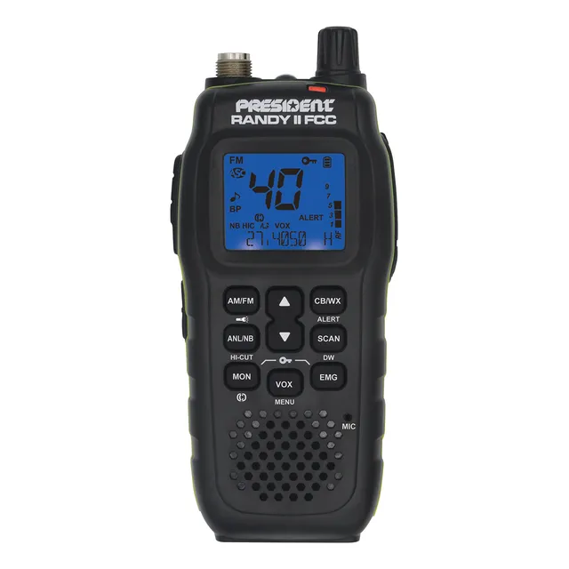 Radio Cb Portátil Am-fm Randyii President Electronics