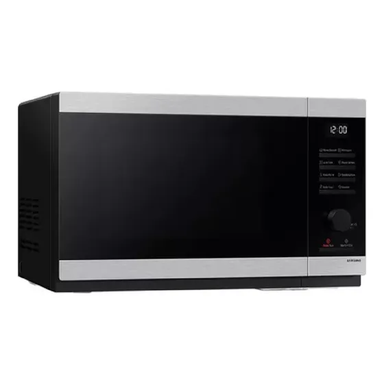 Microondas 1.4 Pies Samsung Interior Ceramico Negro Y Acero