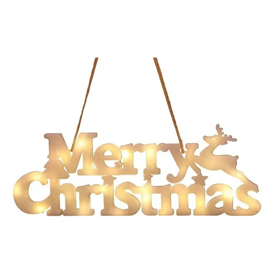 [ Luces Con Letras De Feliz Navidad, Luces Led For Letreros