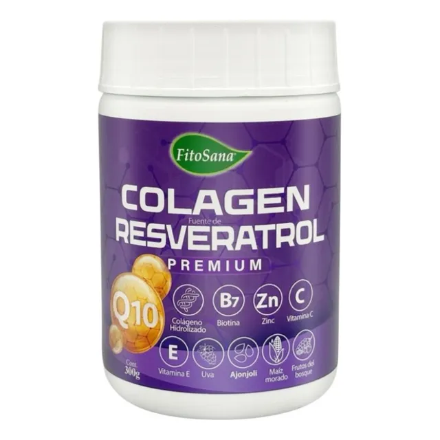 Colagen Resveratrol Q10  Batido En Polvo 300gr
