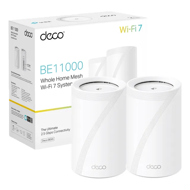 Tp-link Deco Be65 2 Pack Mesh Sistema Wifi 7 Be11000