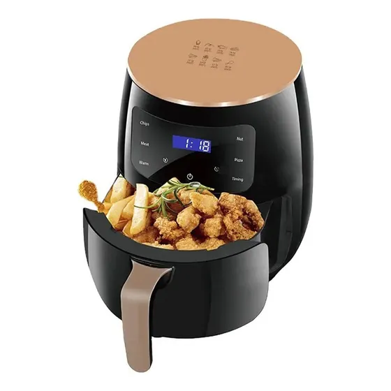 Freidora De Aire Sin Aceite 6l 1800w Con Timer Silver Crest