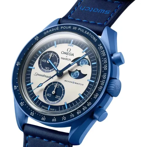 Relógio de pulso Omega x Swatch Bioceramic MoonSwatch Mission to