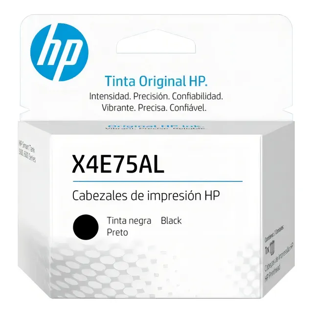 Cabezal De Impresión Hp X4e75al Color Negro 1 Pieza