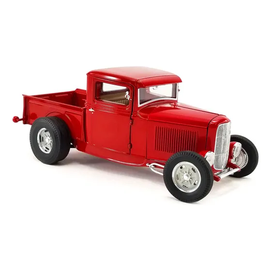 Camioneta Hot Rod Rojo Edicion Limitada Pieza Todo Mundo