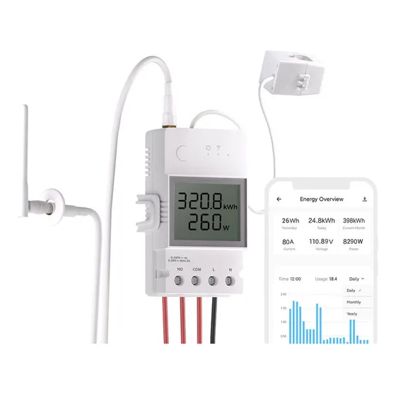 Sonoff Powct Medidor De Consumo Inteligente 100a Macrotec