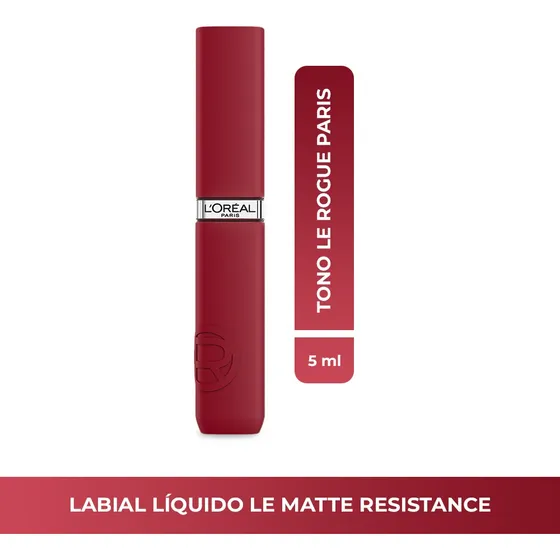 Labial Loreal Paris Infallible Le Matte Le Rouge Paris x 5ml