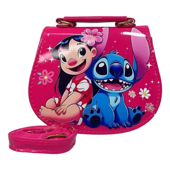 Bolso Bandolero Kawaii Disney Niñas Pvc Rigido