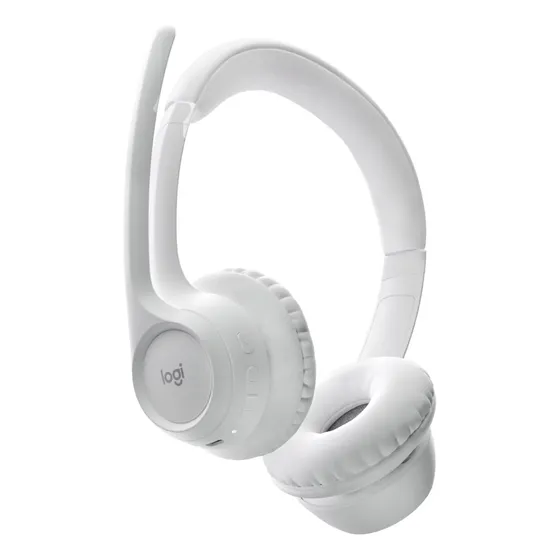 Audifonos Inalambricos LOGITECH Zone 300 Microfono Omnidireccional Cancelacion de Ruido Bluetooth Blanco