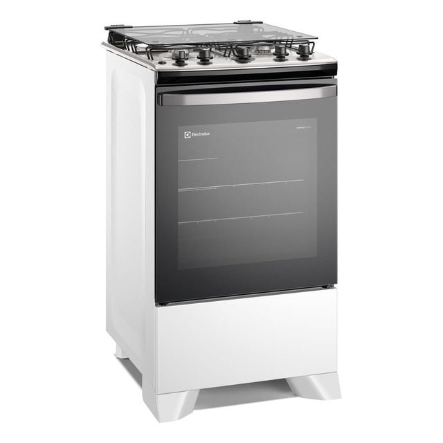 Fogão 4 Bocas Fe4ib Com Perfectcook E Vaporbake Branco Electrolux 127/220v Fogão 4 Bocas Fe4ib Com Perfectcook E Vaporbake Branco Electrolux 127/220v