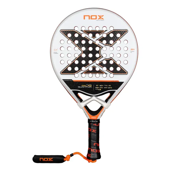 Paleta Nox Ml10 2025 Quantum 3k Carbono + Funda + Regalo Blanco