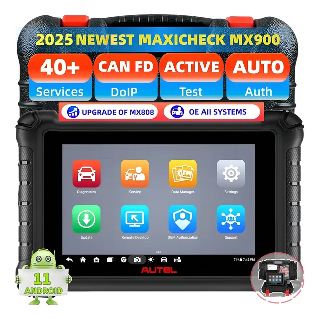 Scanner Automotriz Autel Mx900 Can Fd Doip Latinoamerica