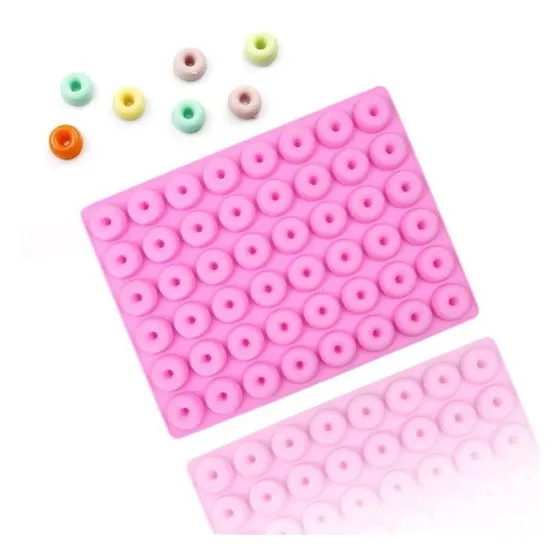 Molde De Silicona Para Gomita, Diseño Mini Donuts !