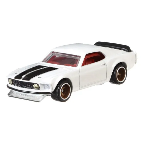 1969 Ford Mustang Boss 302 Rápidos Y Furiosos Hot Wheels Color Blanco