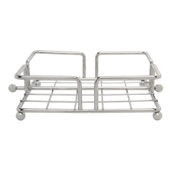 Servilletero Cromado De Lujo Essenza -s3014 Color Gris Gris