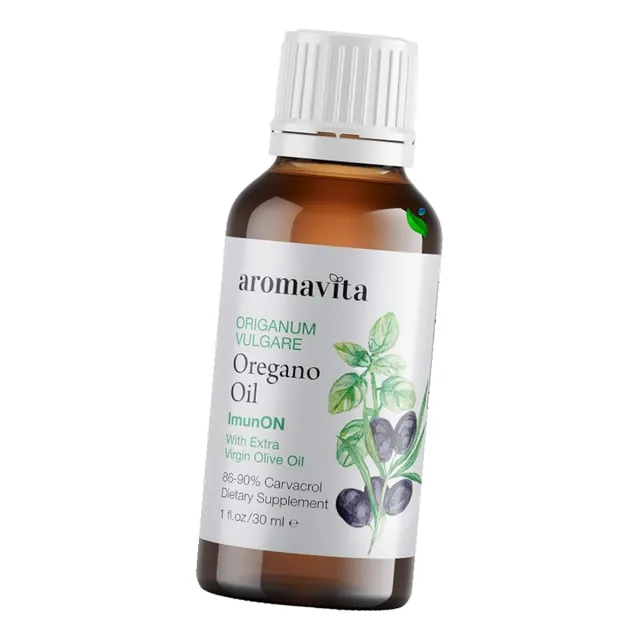 Aceite De Orégano Cultivado En Grecia Carvacrol 86%-90% 30ml