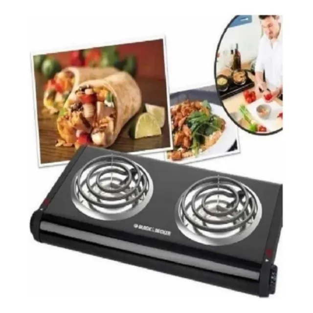 Cocina Black+ Decker La Original 2 Hornillas